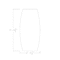Skutchi Designs 33.5 in W, 69.5 in L, 29 in H, Engineered Wood Top, Grey H-BOT-3470-PT-EL-01 - alternate 6
